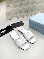 PRADA New Quilted Nappa Leather Slipper - 3