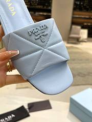 PRADA New Quilted Nappa Leather Slipper - 4