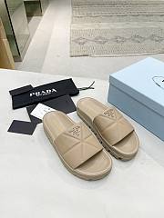 PRADA Quilted Nappa Leather Slides - 4