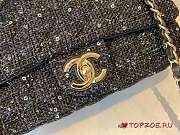 CHANEL Tweed Mini Pearl Handle Flap  - 2
