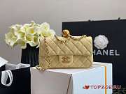 CHANEL Lambskin Quilted Mini CC Pearl Crush Rectangular Flap - 4