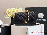 CHANEL Lambskin Quilted Mini CC Pearl Crush Rectangular Flap - 5