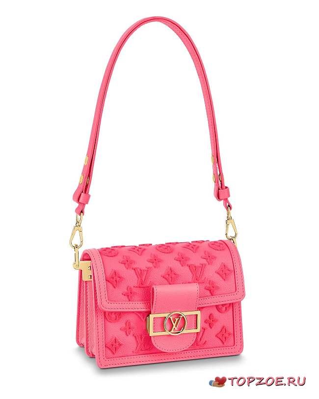 LV DAUPHINE ROSE FLUO MONOGRAM MINI - 1