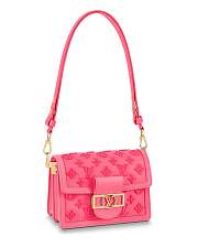 LV DAUPHINE ROSE FLUO MONOGRAM MINI - 1