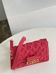 LV DAUPHINE ROSE FLUO MONOGRAM MINI - 6