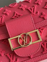 LV DAUPHINE ROSE FLUO MONOGRAM MINI - 2