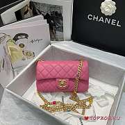 CHANEL FLAP BAG WHITE - 2