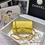 CHANEL FLAP BAG WHITE - 3