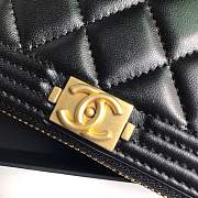 CHANEL WALLET A68722 BLACK - 3