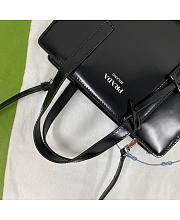 PRADA Re-Edition 1995 Brushed-leather Mini handbag - 2
