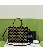 PRADA Small Symbole jacquard fabric handbag - 3