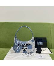 PRADA Re-Edition 2000 Embroidered Drill Mini bag - 1