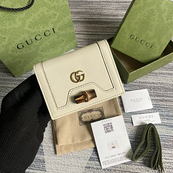 GUCCI DIANA CARD CASE WALLET 11CM