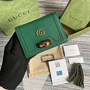 GUCCI DIANA CARD CASE WALLET 11CM - 5