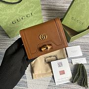 GUCCI DIANA CARD CASE WALLET 11CM - 3