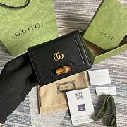 GUCCI DIANA CARD CASE WALLET 11CM - 4