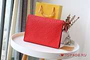 LV POCHETTE VOYAGE MM BLACK M41058 SIZE 26 CM - 3