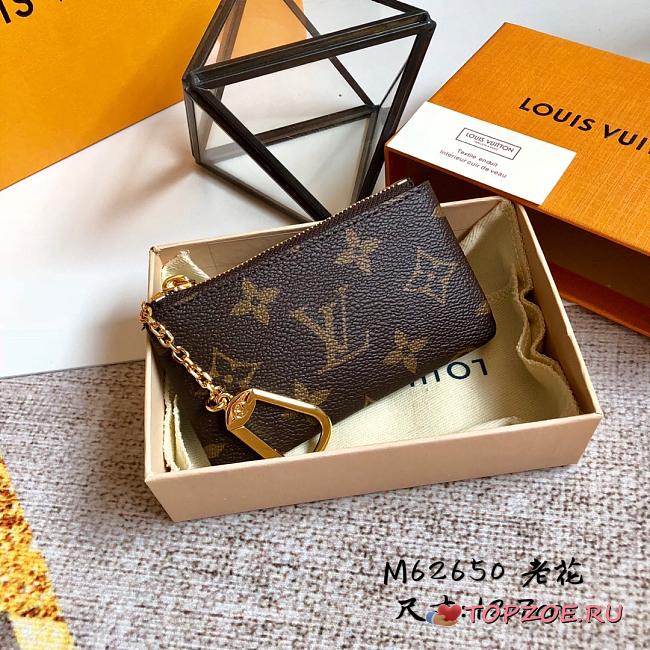 LV KEY POUCH MONOGRAM M62650 - 1
