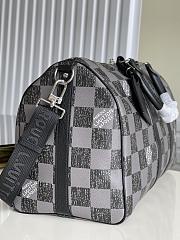 LV KEEPALL BANDOULIERE Black 45 - 4