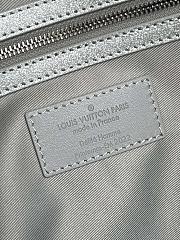 LV KEEPALL BANDOULIETRE BAG WHITE - 2