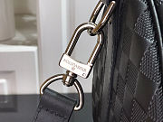LV KEEPALL BANDOULIETRE BAG BLACK - 2