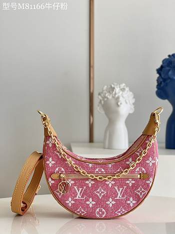 Louis vuitton loop bag pink