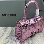 BALENCIAGA HOURGLASS TOTE BAG XS - 1