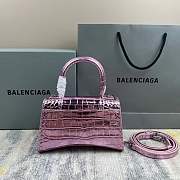 BALENCIAGA HOURGLASS TOTE BAG XS - 5