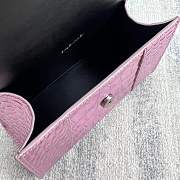 BALENCIAGA HOURGLASS TOTE BAG XS - 6