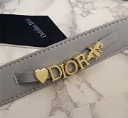 Dior Lady Ultramatte Cannage Calfskin My Abcdior Gray Shoulder Bag  - 6