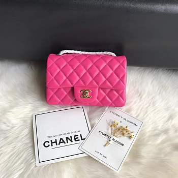 CHANEL LAMBSKIN CLASSIC FLAP BAG