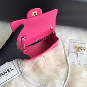 CHANEL LAMBSKIN CLASSIC FLAP BAG - 5