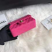 CHANEL LAMBSKIN CLASSIC FLAP BAG - 4