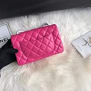 CHANEL LAMBSKIN CLASSIC FLAP BAG - 2