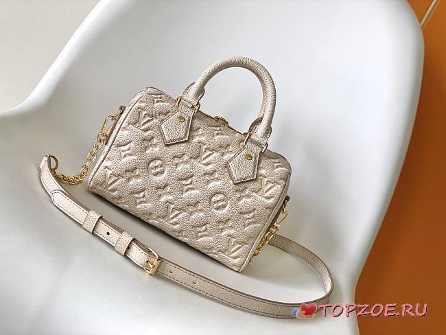 LV Speedy Empreinte Monogram Summer Stardust Nano Bag - 1