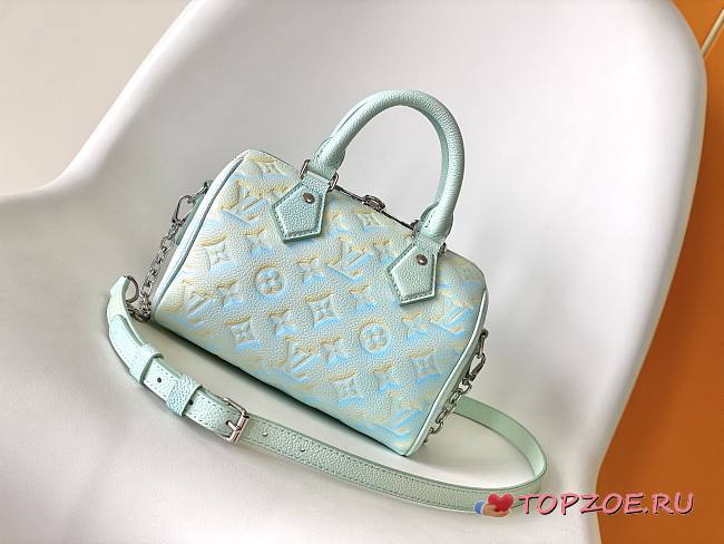 LV Speedy Empreinte Monogram Summer Stardust Nano Green - 1
