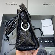 BALENCIAGA CITY MINI Copper BLACK BAG - 3