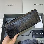 BALENCIAGA CITY MINI Copper BLACK BAG - 5