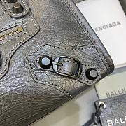 BALENCIAGA CITY MINI Copper BLACK BAG - 6