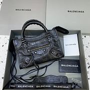 BALENCIAGA CITY MINI Copper BLACK BAG - 1