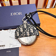 DIOR AQUA FLASK WITH SHOULDER STRAP - 1