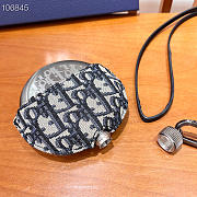 DIOR AQUA FLASK WITH SHOULDER STRAP - 2
