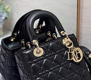 Dior Lady Dior My ABCDIOR Bag Black - 2