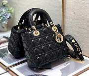Dior Lady Dior My ABCDIOR Bag Black - 5