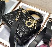 Dior Lady Dior My ABCDIOR Bag Black - 3