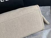 CHANEL Mixed Fibers Small Deauville Tote Beige Black - 4