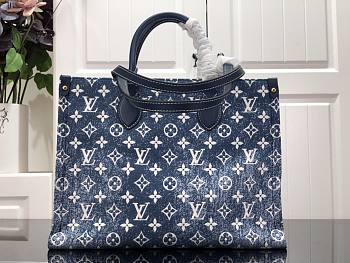 LV DENIM ONTHEGO GM M59608 41 x 34 x 19 cm