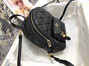Christian Dior Mini Backpack Black Cannage Lambskin - 6