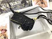 Christian Dior Mini Backpack Black Cannage Lambskin - 3