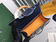 Goyard Saigon Top Handle Bag Coated Canvas Black - 6